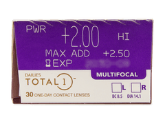 Dailies TOTAL1 Multifocal (30 lēcas)