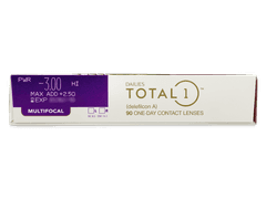 Dailies TOTAL1 Multifocal (90 lēcas)