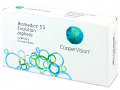 Biomedics 55 Evolution (6 lēcas)