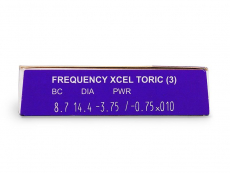 FREQUENCY XCEL TORIC (3 lēcas)