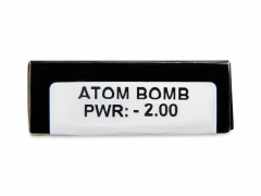 CRAZY LENS - Atom Bomb - dienas ar dioptriju (2 lēcas)