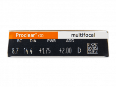 Proclear Multifocal (3 lēcas)