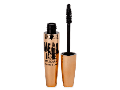 Dermacol Mega lashes Volume and Care melna skropstu tuša 11,5 ml