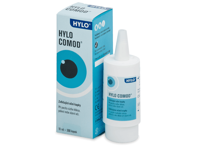 HYLO-COMOD acu pilieni 10 ml 