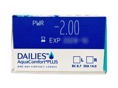 Dailies AquaComfort Plus (30 lēcas)