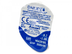 Dailies AquaComfort Plus (30 lēcas)