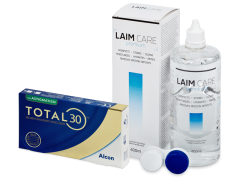TOTAL30 for Astigmatism (3 lēcas) + Laim-Care Šķīdums 400 ml