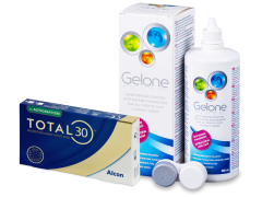 TOTAL30 for Astigmatism (6 lēcas) + Gelone Šķīdums 360 ml