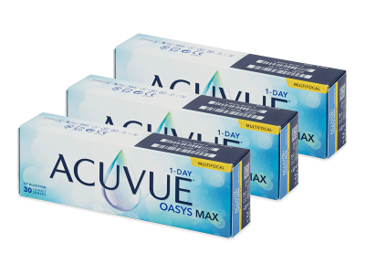 Acuvue Oasys Max 1-Day Multifocal (90 lēcas)