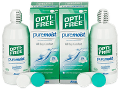 OPTI-FREE PureMoist šķīdums 2 x 300 ml 